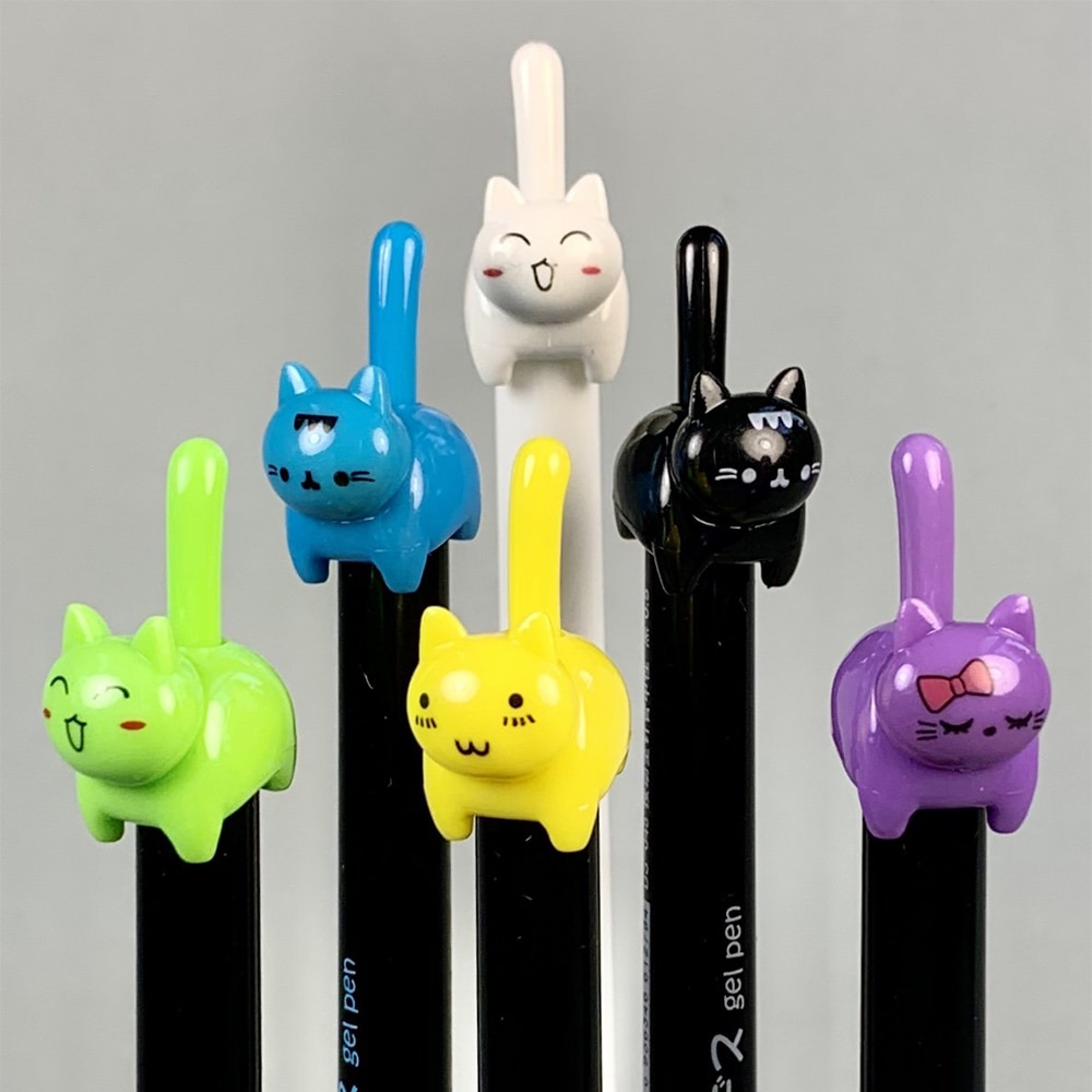 Iwako, Novelty, Gel Pen, Cat Tail